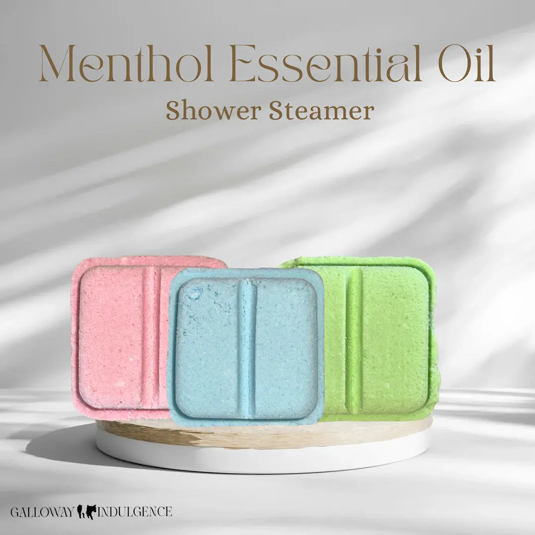 Menthol Essential Oil Shower Steamers - Galloway Indulgence