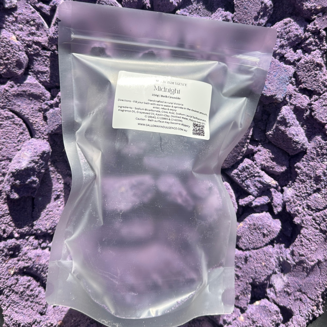 Midnight - 250g Bath Crumble Galloway Indulgence