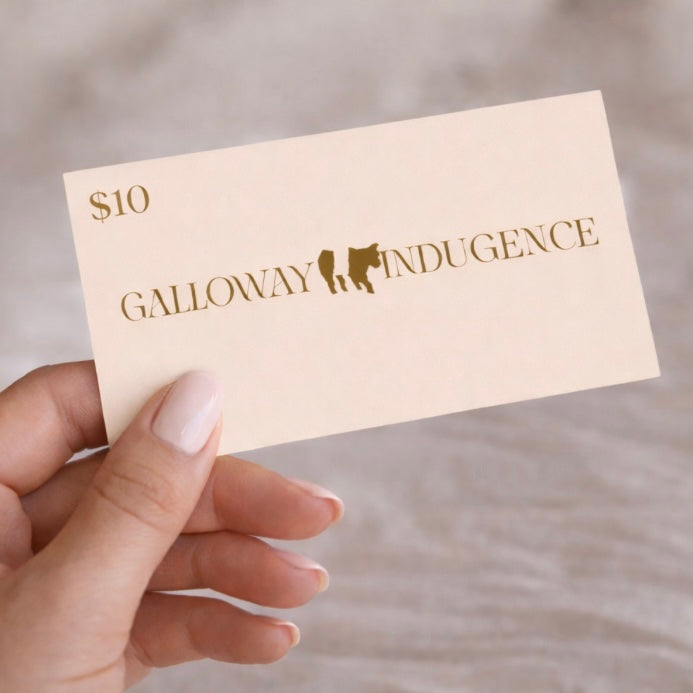 Digital Gift Card $10 Galloway Indulgence
