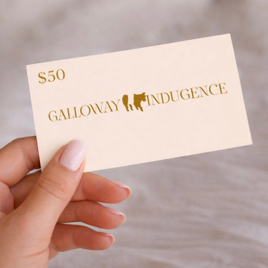 Digital Gift Card $50 Galloway Indulgence