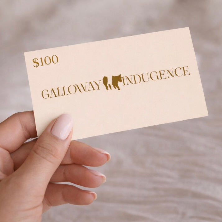 Digital Gift Card $100 Galloway Indulgence